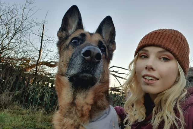 Rya Hutchinson is taking her dog Khaleesi on a 'doggy bucket list' series of treats and events