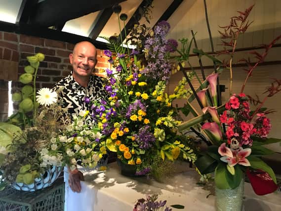 Jonathan Moseley is a national demonstrator in floral arrangement who has appeared on TV's The Big Allotment Challenge.