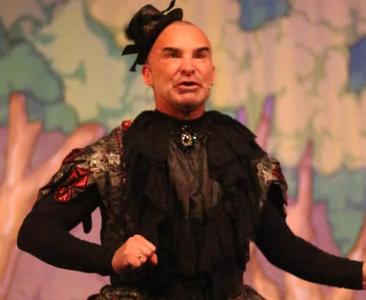 Louie Spence plays the Sheriff of Nottingham (photo: Anton Benson Productions)