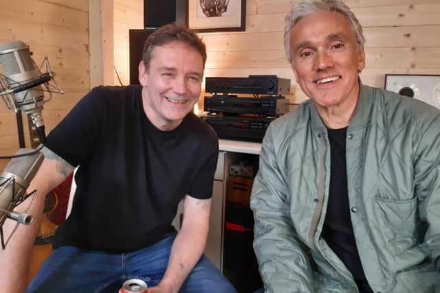 David Palfreyman and Ben Miles have reminisced about the Chesterfield music scene of the Eighties and Nineties and where life  has taken them since.