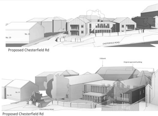 The project, submitted by GDMA Developments Ltd, would see a block of 15 retirement apartments built off Chesterfield Road in Matlock – next to the 150-year-old Lilybank Care Home and the 100-year-old Assembly of God Church.