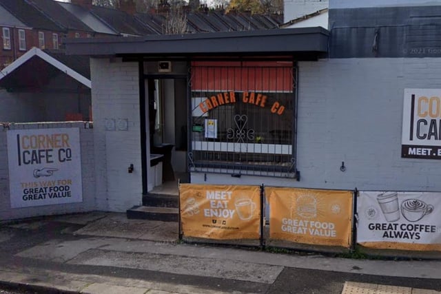Corner Café, 25 Infirmary Road, Chesterfield, S41 7NF. Rating: 4.7/5 (based on 17 Google Reviews). "Been here twice now. Food is really tasty, filling and portion sizes are great!"