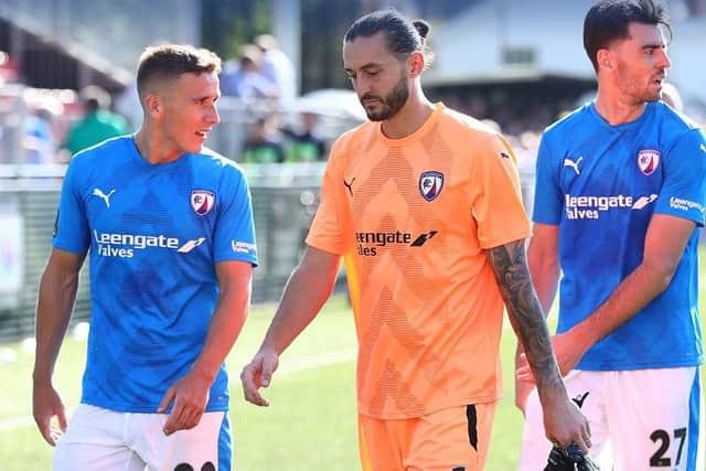 Chesterfield drew 2-2 at Dorking Wanderers in the season opener on Saturday. Picture: Tina Jenner