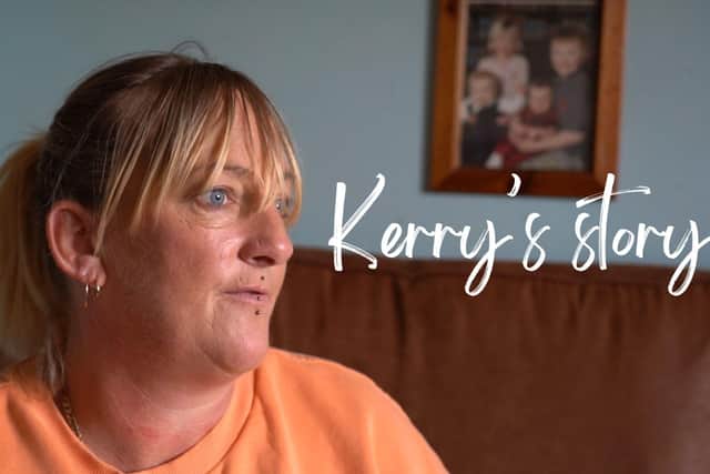 In 2013 Kerry found herself fighting for her life when her husband attacked her with an axe.