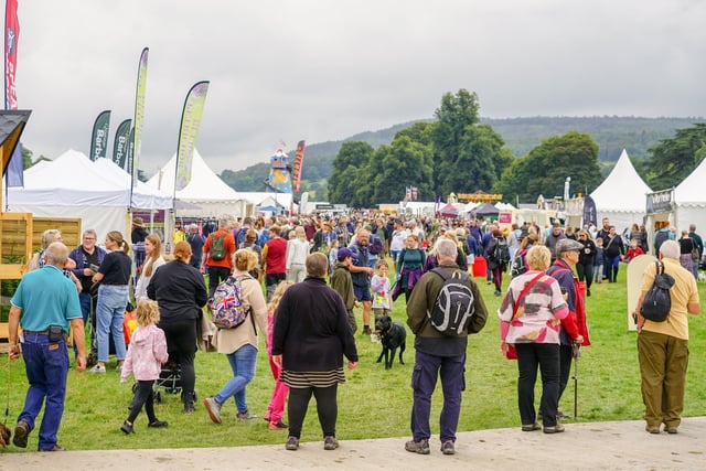 Thousands of visitors flock to the three-day event.
