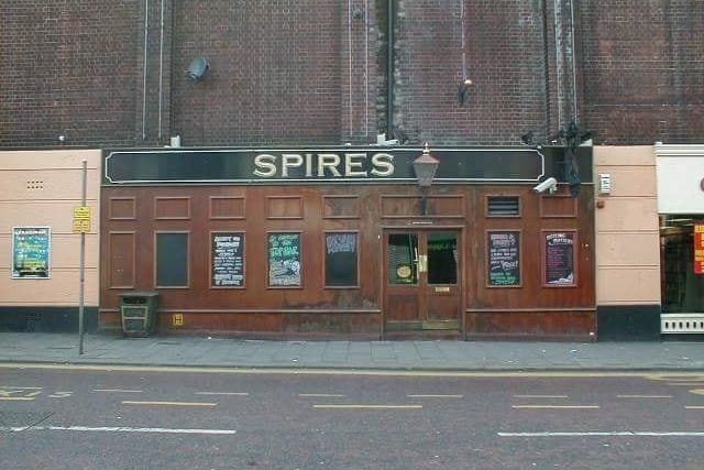 Spires pub was next door to the entrance to Zanzibar and below the main dance hall and a popular place to call in for a drink en route to the nightclub.