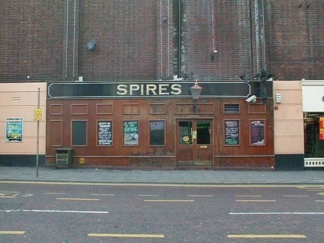 Spires pub was next door to the entrance to Zanzibar and below the main dance hall and a popular place to call in for a drink en route to the nightclub.