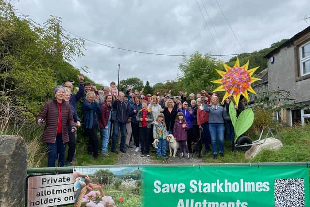 Allotment holders have been fighting to save the century-old facility for more than 18 months.