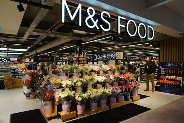 M&S hired 100 new recruits to join the existing team from their High Street store.