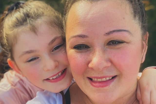 Louise Hull-Bailey is worried that she cannot get a Covid test for her daughter Aimee.