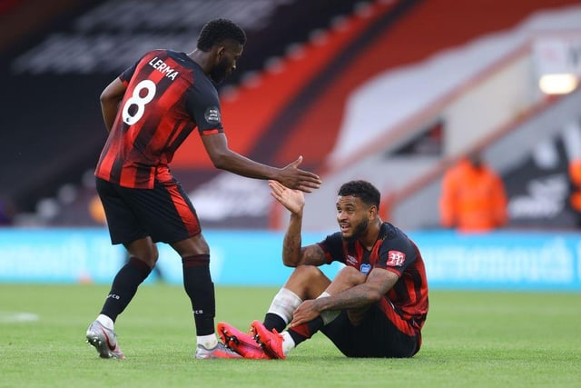 Burnley, Brighton and Everton are among the clubs interested in Bournemouth’s Josh King, who will likely cross between £10m to £15m. (Telegraph)