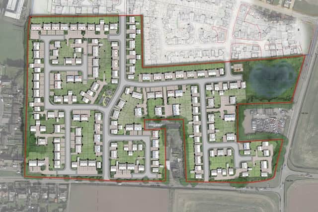 Just shy of 250 homes are proposed for the site. 
Credit: Lovell Partnerships