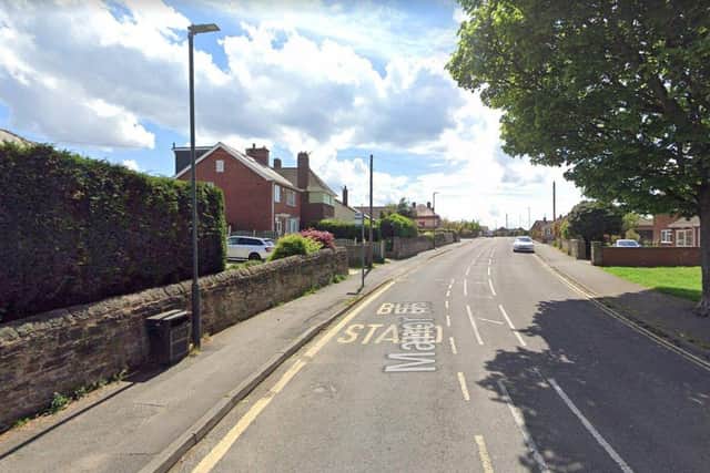 Police are trying to find the identity of two good samaritans who helped a woman in distress after she had been assaulted on Manor Road, Brimington. Image: Google.
