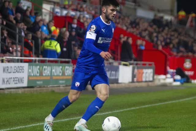Joe Rowley leaves Chesterfield after eight years.