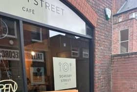Soresby Street Cafe, Soresby Street, Chesterfield, S40 1JW is a new arrival in town but has already scored 5 out of 5  based on four reviews in just over a fortnight. Jade Shorrocks posted: "Great spot in Chesterfield! Lovely food and service. This will be my new regular."