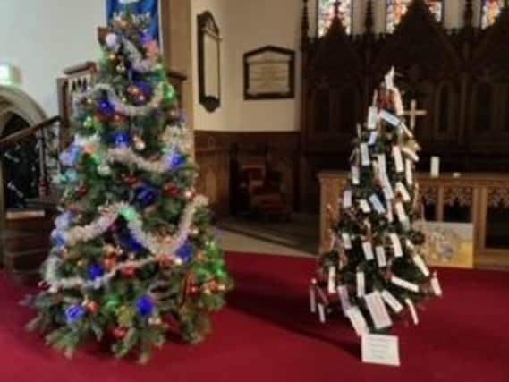 Holy Trinity Church in Chesterfield will have 20 decorated Christmas trees on display.