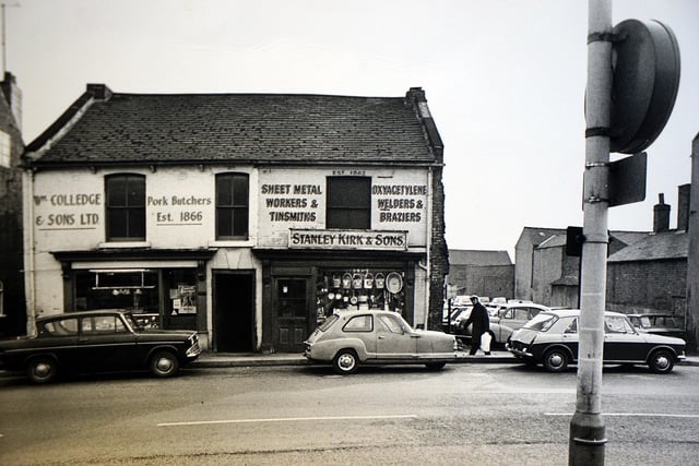 Do you remember shopping at Colledge butcher's shop on Beetwell Street in the 1970s? (photo: Chesterfield Library/Chesterfield Borough Council)