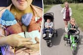 Jade Crane was told she was "miscarrying" her twins gave birth at 22 weeks - but they survived and are now thriving