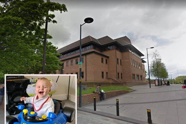 Derby Crown Court heard Jacob had suffered peritonitis – an inflammation of the lining of abdominal organs – after suffering at least 39 rib fractures in a minimum of four separate assaults. He also had 19 visible bruises at the time of his death.