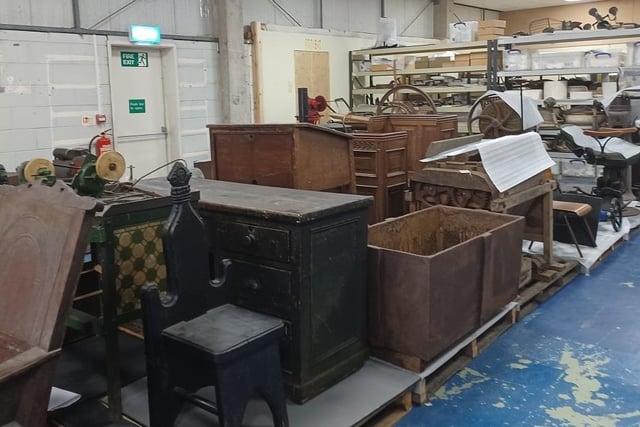 Chesterfield Museum is currently closed while a major refurbishment takes place and its contents are being stored at Unit 1, Calow Brook Drive, Hasland. During the Heritage Open Day on September 10, members of the public will be able to see a donkey engine from Markham’s, an industrial vacuum cleaner from Donkin's and a pottery wheel from Pearson’s as well as  part of the museum's nationally important collection of the distinctive brown earthenware made at Brampton, Whittington and elsewhere in Chesterfield between the late 17th century and the late 20th century.
