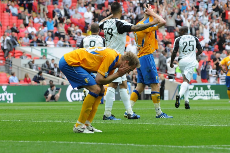 Stags players can't believe what's just happened.