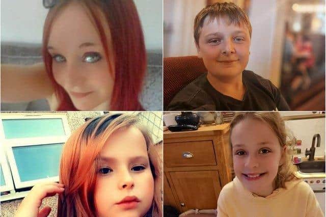 Thirty-five-year-old Terri Harris, her daughter Lacey Bennett, 11, and son John Paul Bennett, 13, and Lacey's friend Connie Gent, also 11, died at a house on Chandos Crescent, Killamarsh.