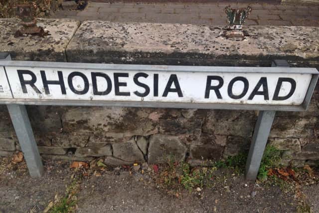 The name was later changed back to Rhodesia Road.