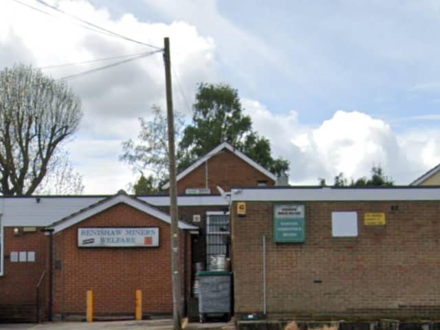 Officers received a report of a fight involving a large group of people outside Renishaw Miners Welfare Club on Sunday.