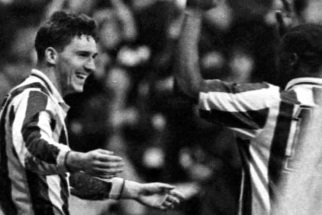 Hirst maybe remembered as a 90s goal machine, but he first caught the eye when he joined the Owls for £200,000 from Barnsley in 1986. He netted 106 league goals in 294 appearances in a glittering career at Hillsborough which led to a call-up to the England squad under Graham Taylor, who handed the striker three caps. Hirst was part of the Wednesday side which won the Rumbelows Cup and promotion to the top flight in 1991. Former team-mate Phil King says of Hirst: "On his day he was in the top two or three in the country. He had pace, power, good in the air, direct. Whenever you saw him turn on the halfway line and open those legs up and go through on goal, you thought 'wow'."