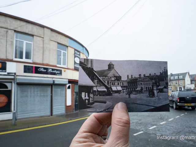 Standing on King Street looking towards the market place.