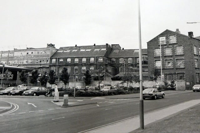 Robinsons Wheatbridge Mills in Chesterfield, in 1999.