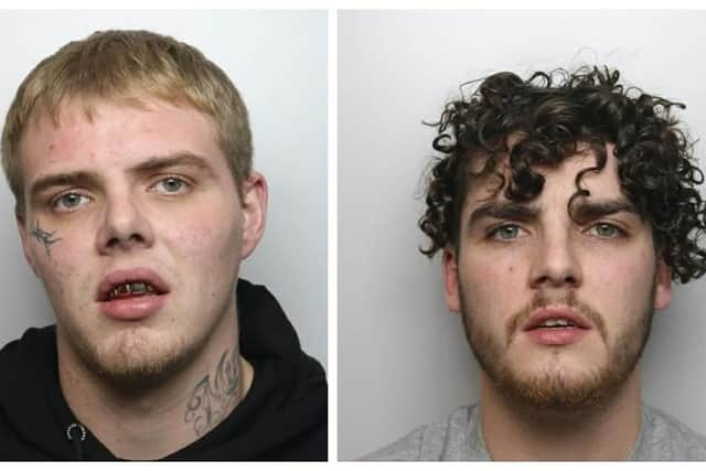 Ricky Dunne, 24 of Overdale, Matlock and Thomas Stones,25, of Chesterfield Road, Matlock.