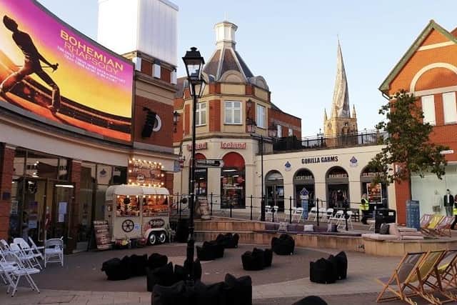 Live sports and a film will be screened outside Vicar Lane.