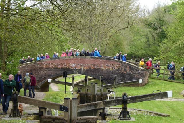 Waterway and railway buffs will relish the opportunity of a canal and river walk finishing up with a guided tour of Britain’s last surviving working Railway Roundhouse at Barrow Hill