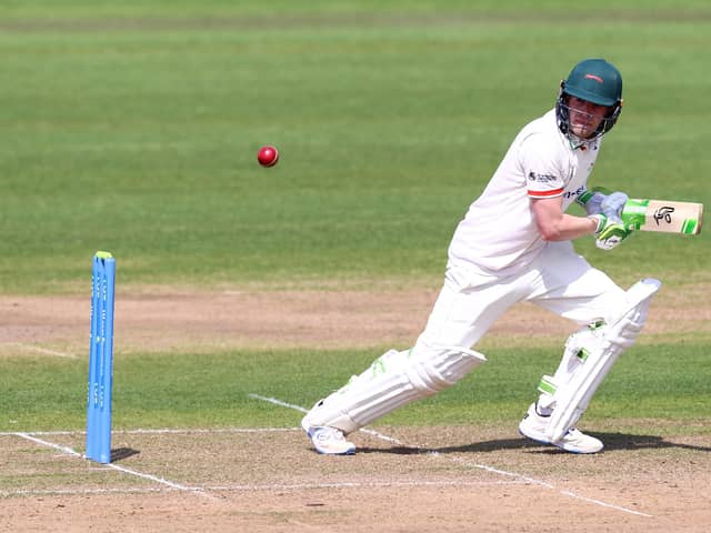 Sam Evans faced 292 balls for 88 as Leicestershire took the upper hand against Derbyshire. (Photo by Michael Steele/Getty Images)
