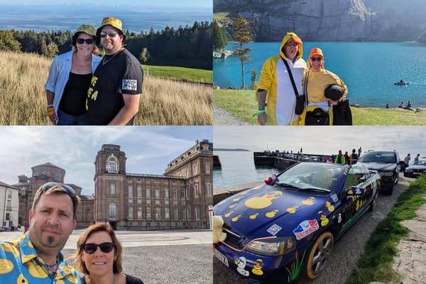 'Ey Up Duck' banger rally around Europe, raising funds for b:friend.