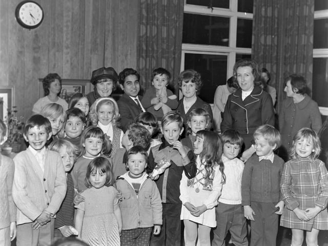 Swanwick church bazaar, November 1972.