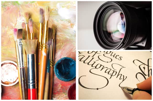 Art, photography and calligraphy will be on show at the Spital Spectacular Arts & Crafts exhibition at St Leonard's Church, Valley Road/Hartington Road, Spital, Chesterfield, on June 9 and 10, 2023 (generic photos: Adobe Stock)