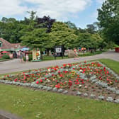 Queen's Park in Chesterfield is "looking smashing", says Coun Glenys Falconer, town mayor.