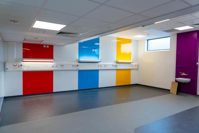 In June, Chesterfield is set to welcome a £27 million Emergency Care Department (ECD). The colourful Pediatric Assessment Unit (PAU), which will open as a part of the multi-million development, looks as far from the hospital as possible.