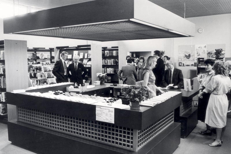 A library opens at Windermere Road, Newbold, in 1984.