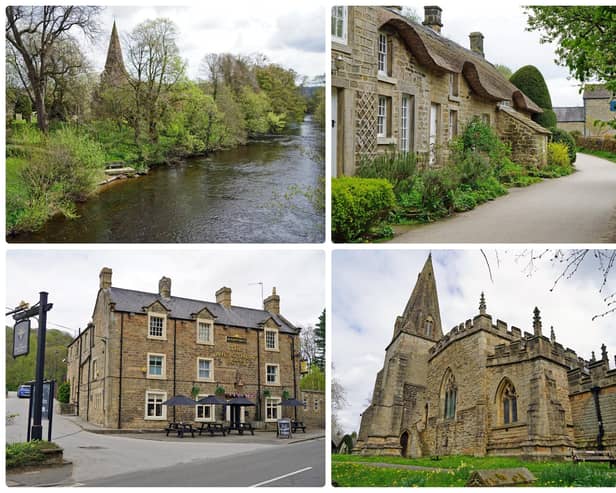 Baslow and Bubnell were named among the poshest villages across the country.