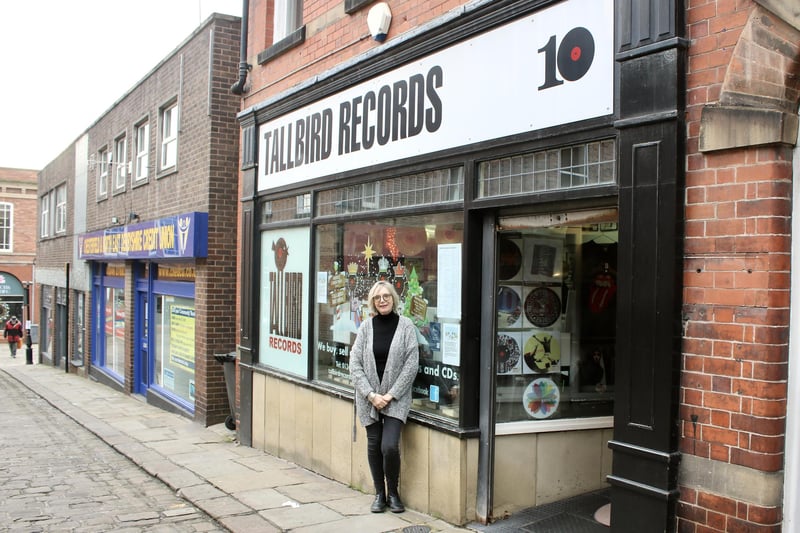 Maria: “A traditional record shop, selling a mixture of new and second-hand vinyl and CD’s, as well as a whole bunch of music related merchandise and gift ideas. We’ve got an exciting competition based on our window. So you can come along and name the album sleeves that are in the window and tell us what they are, and be entered into a draw to win a huge load of goodies.”
Hamper prize: £20 gift voucher.