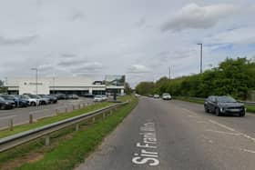 The collision happened at 3.50am today (Friday, October 9) on Sir Frank Whittle Road in  Derby, close to the BMW garage.
