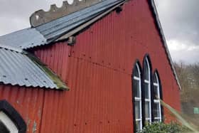 Victorian ‘Tin Tabernacle’ - St Saviours Church - was damaged during Storm Henk