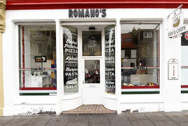 Romano's Fish Bar, 144A High St, Burntisland.