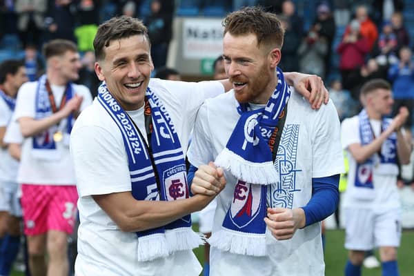 Chesterfield beat Boreham Wood 3-0 to seal the National League title and promotion to the EFL. Picture: Tina Jenner.