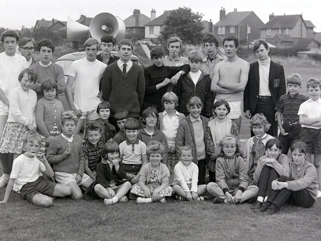 Derbyshire Methodist Church's sports day, October 1966.