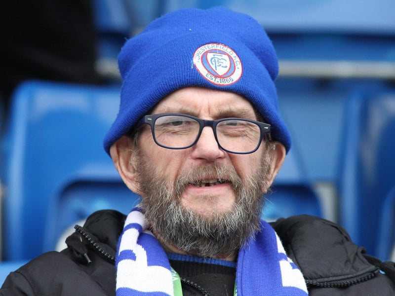 Chesterfield fans before the game at home to Ebbsfleet on 22nd February 2020.