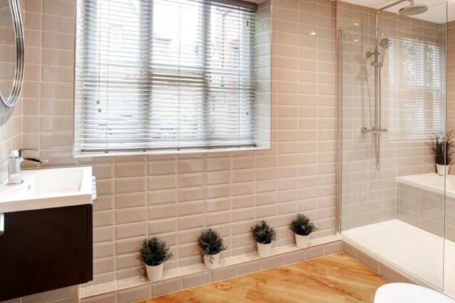 Getting ready will be joy in this stunning bathroom. Image by Gordon Lamb/Zoopla.